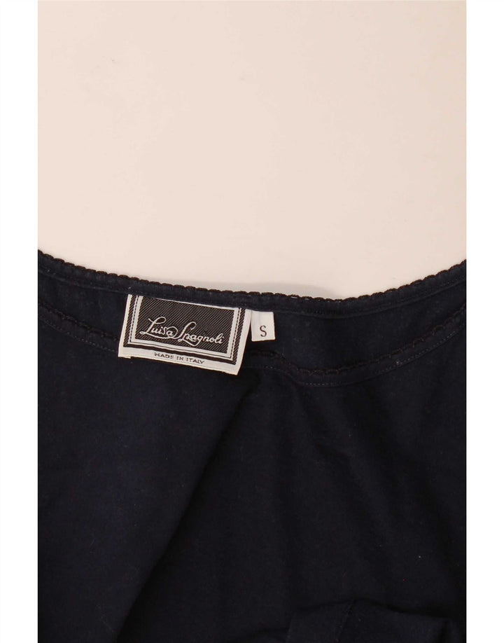 Luisa Spagnoli Γυναικείο γιλέκο τοπ UK 10 Small Navy Blue