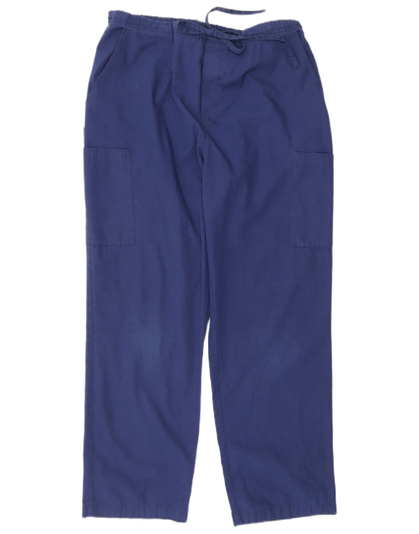 Dickies Ανδρικό κανονικό παντελόνι Cargo μεγάλο W34 L30 Navy Blue Polyester