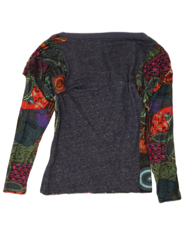 Desigual Γυναικείο Loose Fit Μακρυμάνικο UK 6 XS Πολύχρωμο