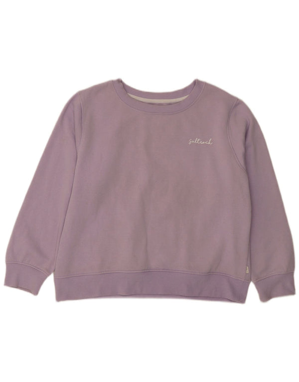 Saltrock Γυναικείο Φούτερ Jumper UK 18 XL Μωβ βαμβακερό