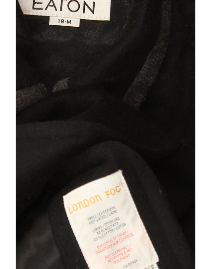Γυναικείο Παλτό LONDON FOG US 18 2XL Μαύρο Μαλλί