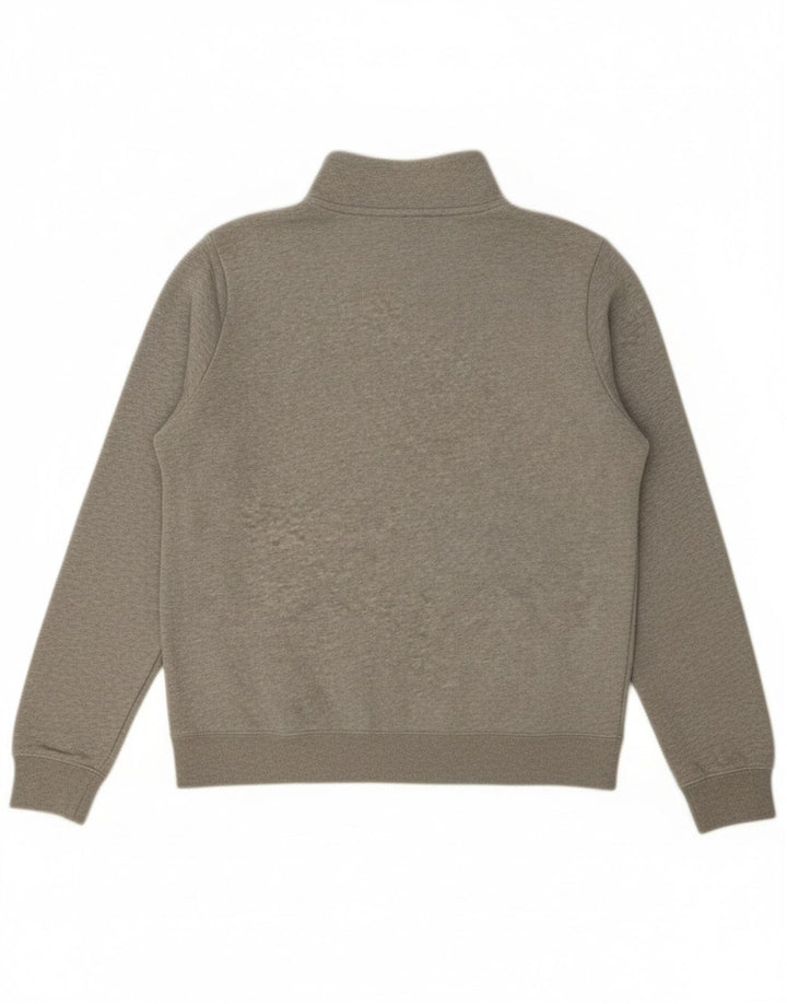 Nike γυναικεία φούτερ με φερμουάρ με λαιμόκοψη Jumper UK 10 Small Grey Flecked