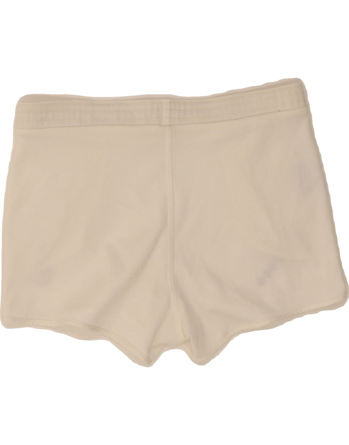 SERGIO TACCHINI Womens Sport Shorts IT 42 Medium  White Vintage Sergio Tacchini and Second-Hand Sergio Tacchini from Messina Hembry 