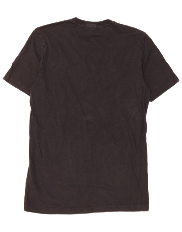 Ανδρικό γραφικό T-Shirt Adidas Top Μικρό μαύρο βαμβακερό