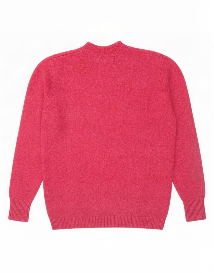 Marks & Spencer γυναικείο πουλόβερ με λαιμό χελώνα UK 14 Medium Pink