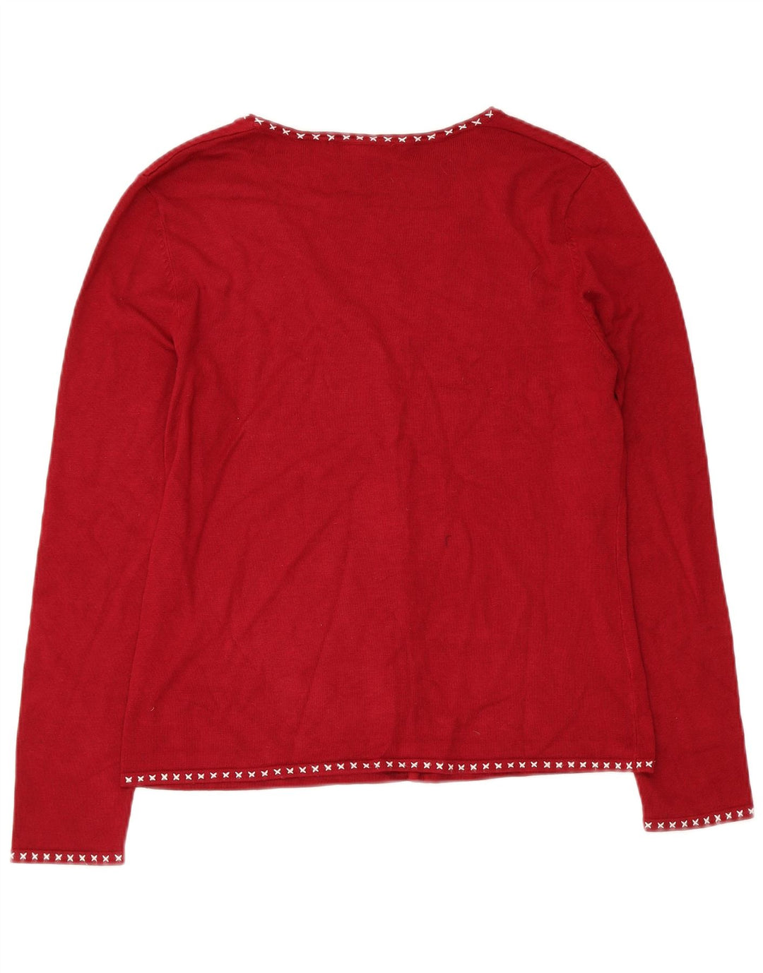 Γυναικεία ζακέτα LAURA ASHLEY UK 14 μεσαία κόκκινη βισκόζη