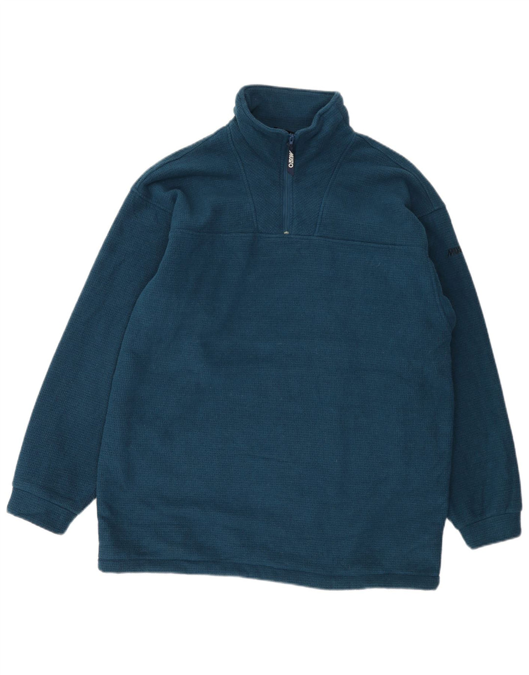 Musto Ανδρικό φερμουάρ Fleece Jumper Μεγάλο Μπλε Πολυεστέρας
