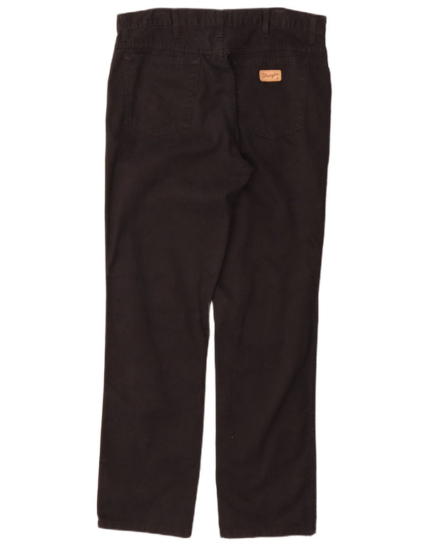 Wrangler Ανδρικό Texas Straight Casual Παντελόνι W36 L34 Μαύρο βαμβακερό