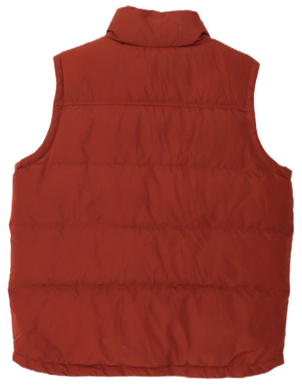 Champion Mens Padded Gilet UK 38 Medium Burgundy