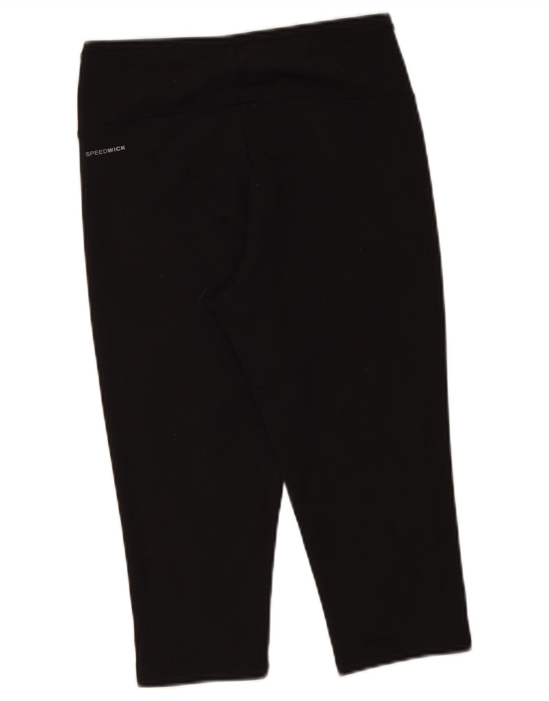 Reebok Γυναικεία Κάπρι Κολάν UK 8/10 Μικρός Μαύρος Πολυεστέρας