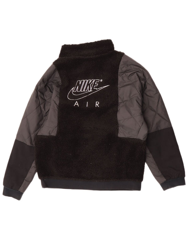 Μπουφάν Nike Boys πουλόβερ Fleece 13-14 Years XL Μαύρο Πολυεστέρας
