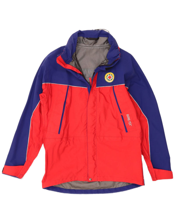 Μπουφάν Bergwacht Ανδρικό Gore-Tex Graphic Ski Jacket UK 40 Large Red Colourblock