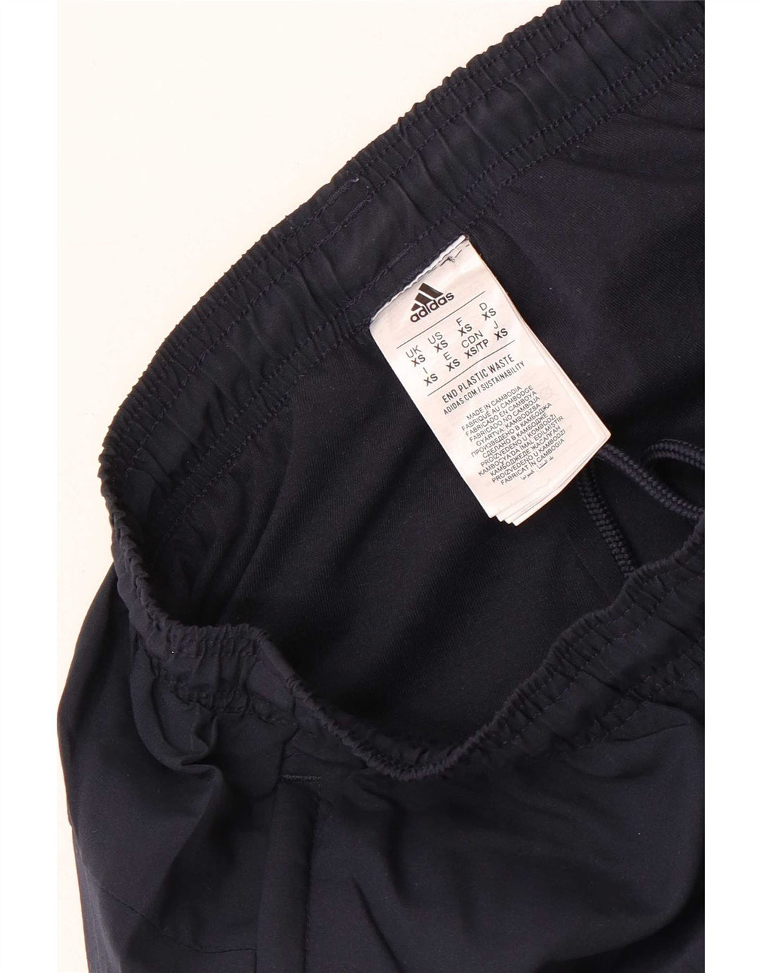 Ανδρική αθλητική φόρμα Adidas Παντελόνι Joggers XS Navy Blue Polyester