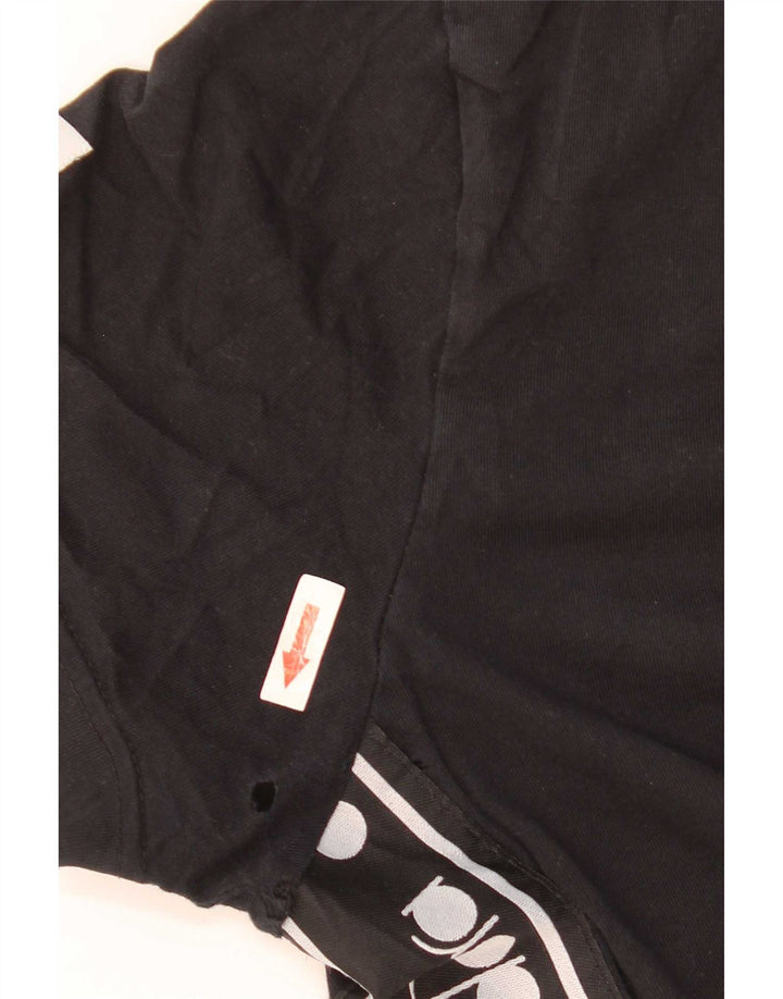 Ανδρικό γραφικό T-Shirt Diadora Top Small Black