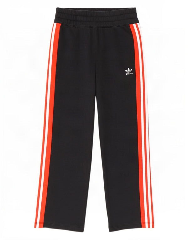 Adidas γυναικεία φόρμα παντελόνια UK 10 Small Black Colourblock Βαμβακερά