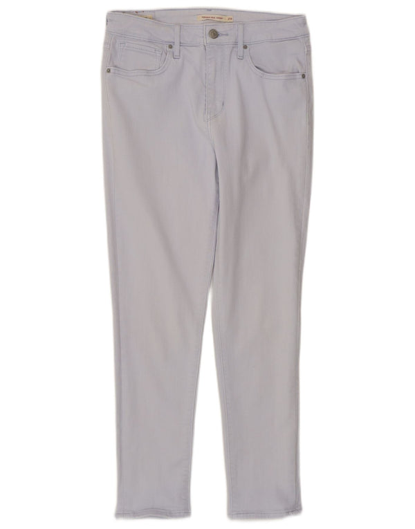 LEVI'S Γυναικείο 721 Ψηλό Skinny Jeans W29 L25 Μπλε βαμβακερό