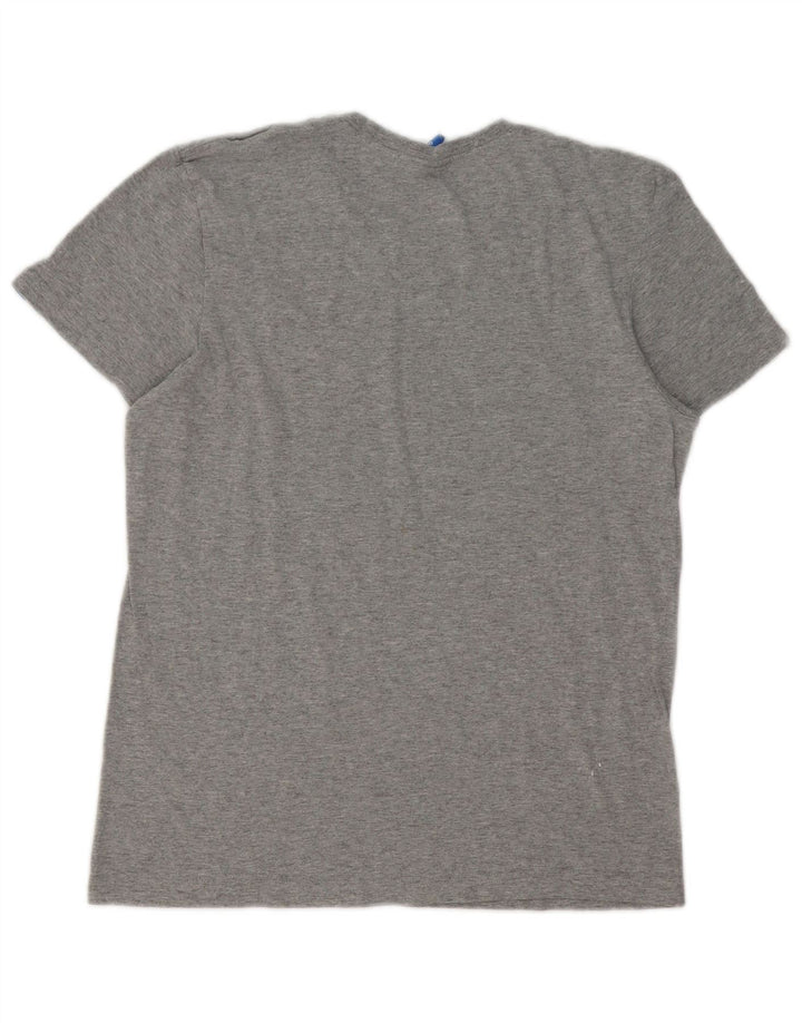Ανδρικό γραφικό T-Shirt Adidas Top Small Grey Flecked