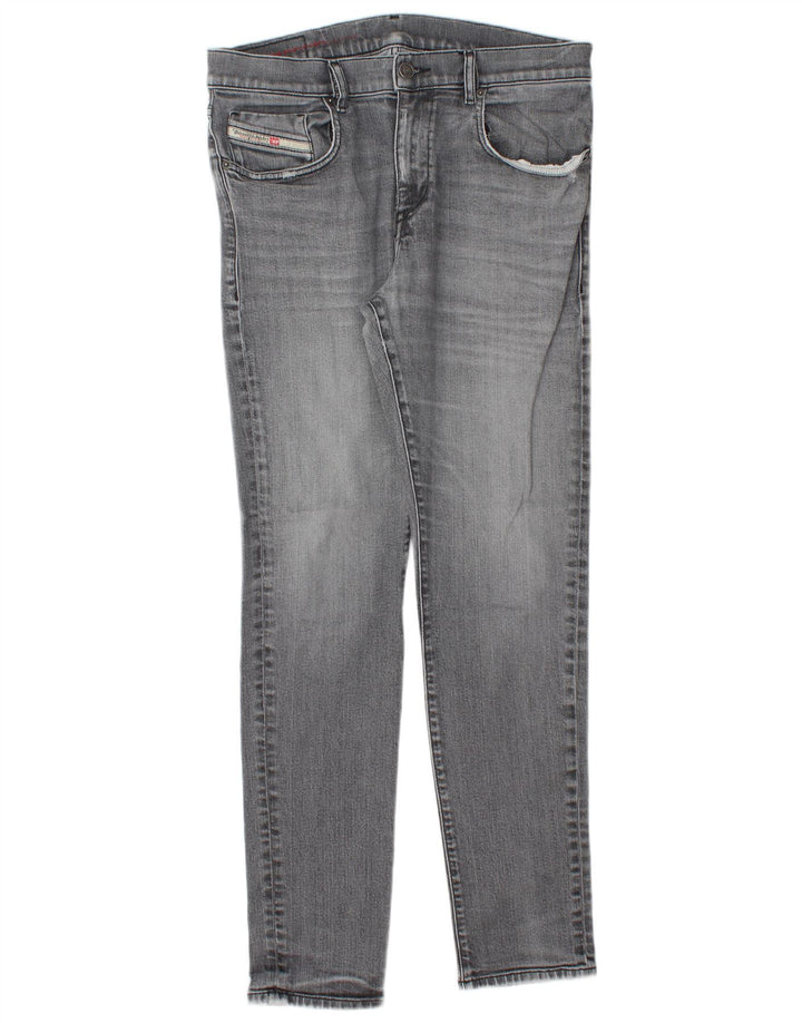 Ανδρικό Skinny Jeans DIESEL W33 L30 Γκρι βαμβακερό