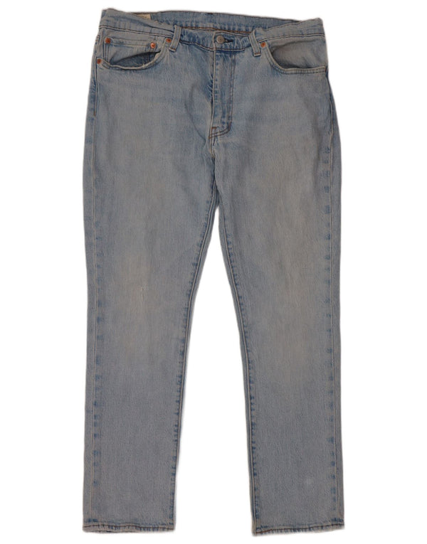 Levi's Mens 511 Slim Jeans W36 L30 Blue Cotton