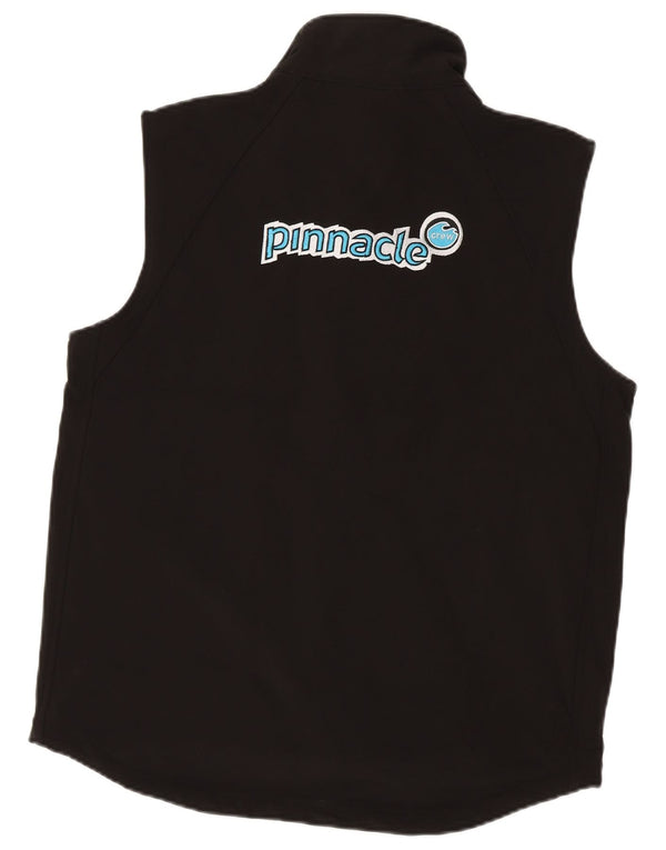 Russell Athletic Mens Graphic Utility Gilet UK 42 XL Μαύρος Πολυεστέρας
