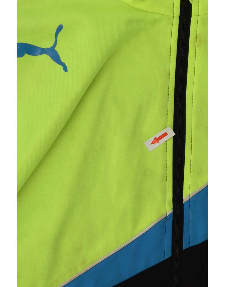 Μπουφάν Puma Boys αθλητική φόρμα 15-16 ετών Μαύρο Colourblock Polyester