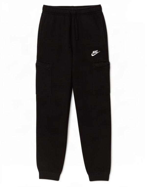 Παντελόνι αθλητικής φόρμας Nike Boys Standard Fit Joggers 12-13 ετών μεγάλο μαύρο