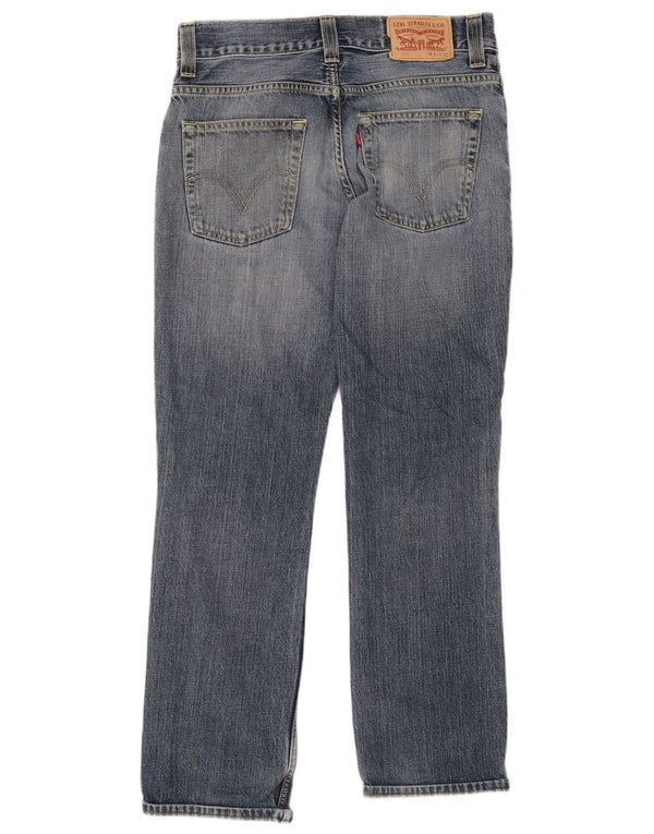 Levi's Mens 511 Slim Jeans W32 L32 Blue Cotton