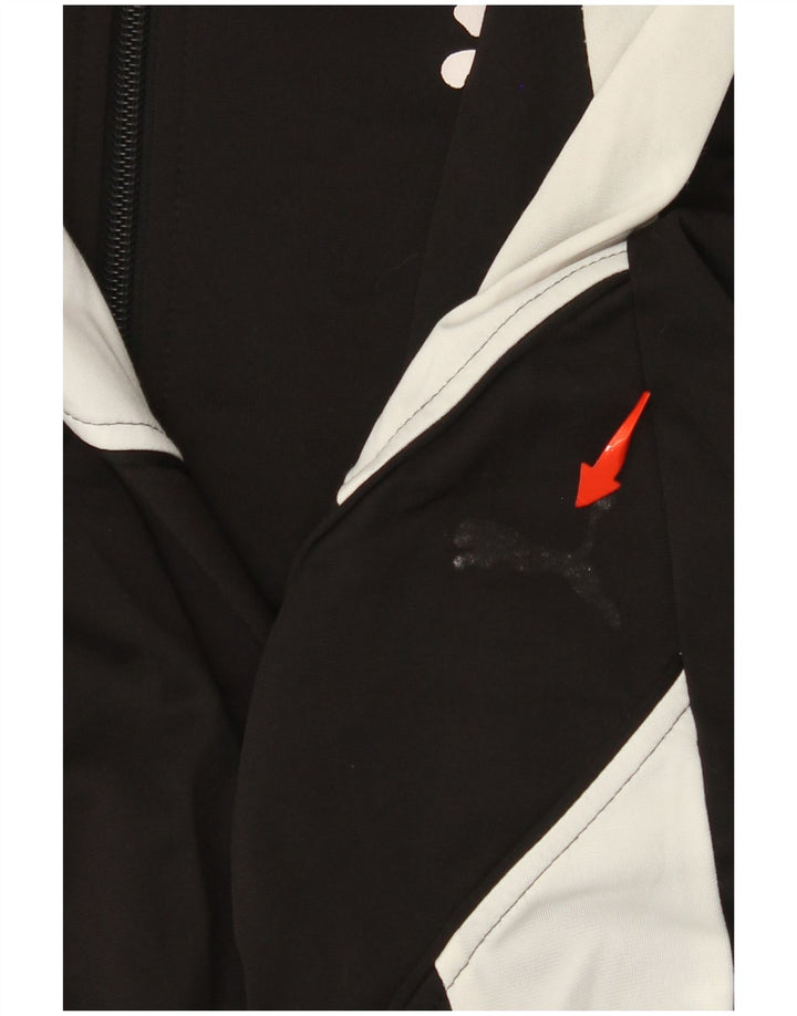 Ανδρική φόρμα Puma Μπουφάν με μεγάλο μαύρο χρώμα πολυεστέρα