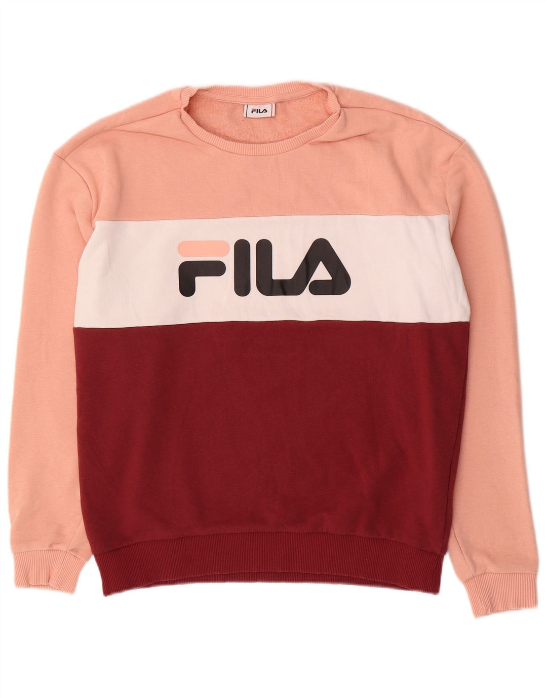 Γυναικείο φούτερ FILA Jumper UK 16 Μεγάλο πολύχρωμο μπλοκ χρώματος