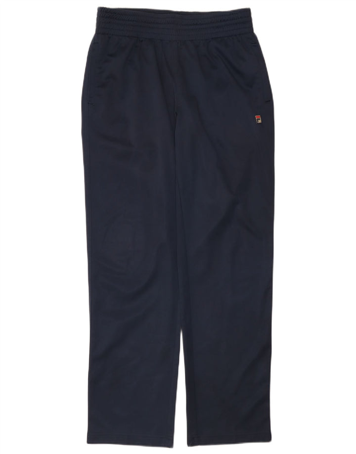 Fila Γυναικεία φόρμα παντελόνια UK 12 Medium Navy Blue Polyester