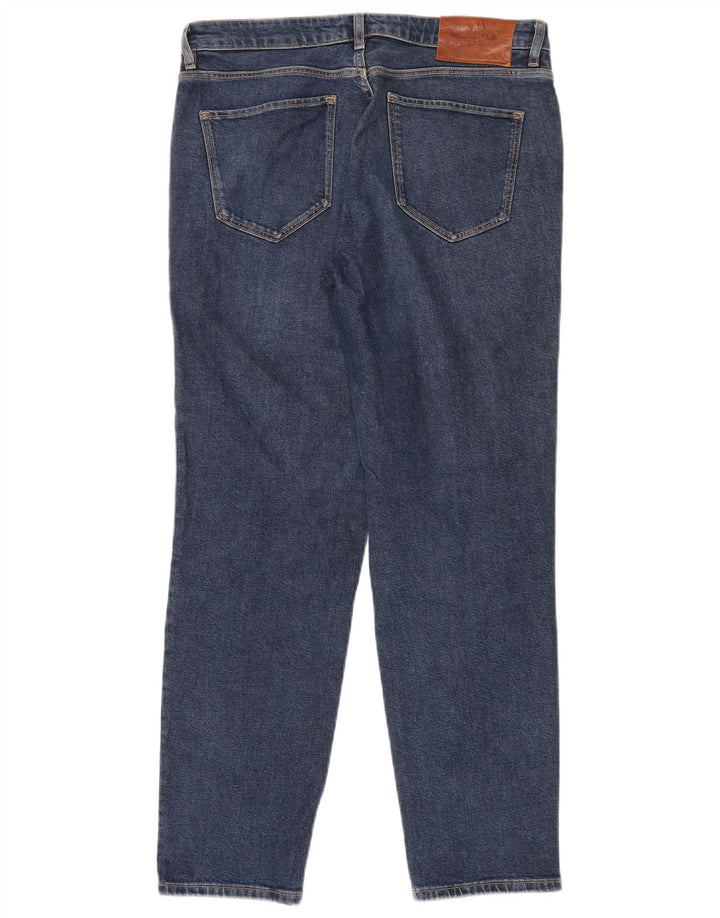 Massimo Dutti Γυναικεία Slim Jeans EU 40 Medium W30 L30 Blue Cotton