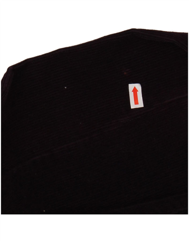 Γυναικείο ROCKY 5 κουμπιά κοτλέ σακάκι μπλέιζερ UK 14 μεσαίο μωβ βαμβακερό