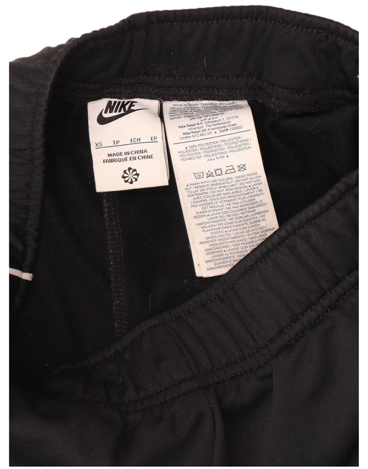 Γυναικεία αθλητική φόρμα NIKE Παντελόνι Joggers UK 4 XS Μαύρο πολυεστέρα