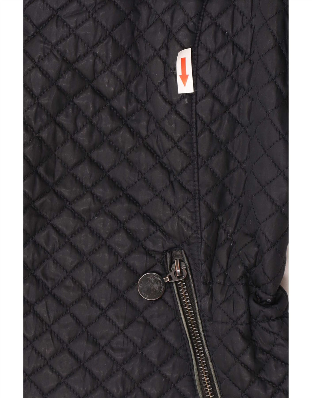 Massimo Dutti Γυναικεία καπιτονέ Gilet UK 18 XL Μαύρος Πολυεστέρας