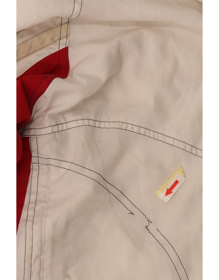 Ανδρική φόρμα LOTTO Top Jacket IT 50 Medium White Colourblock