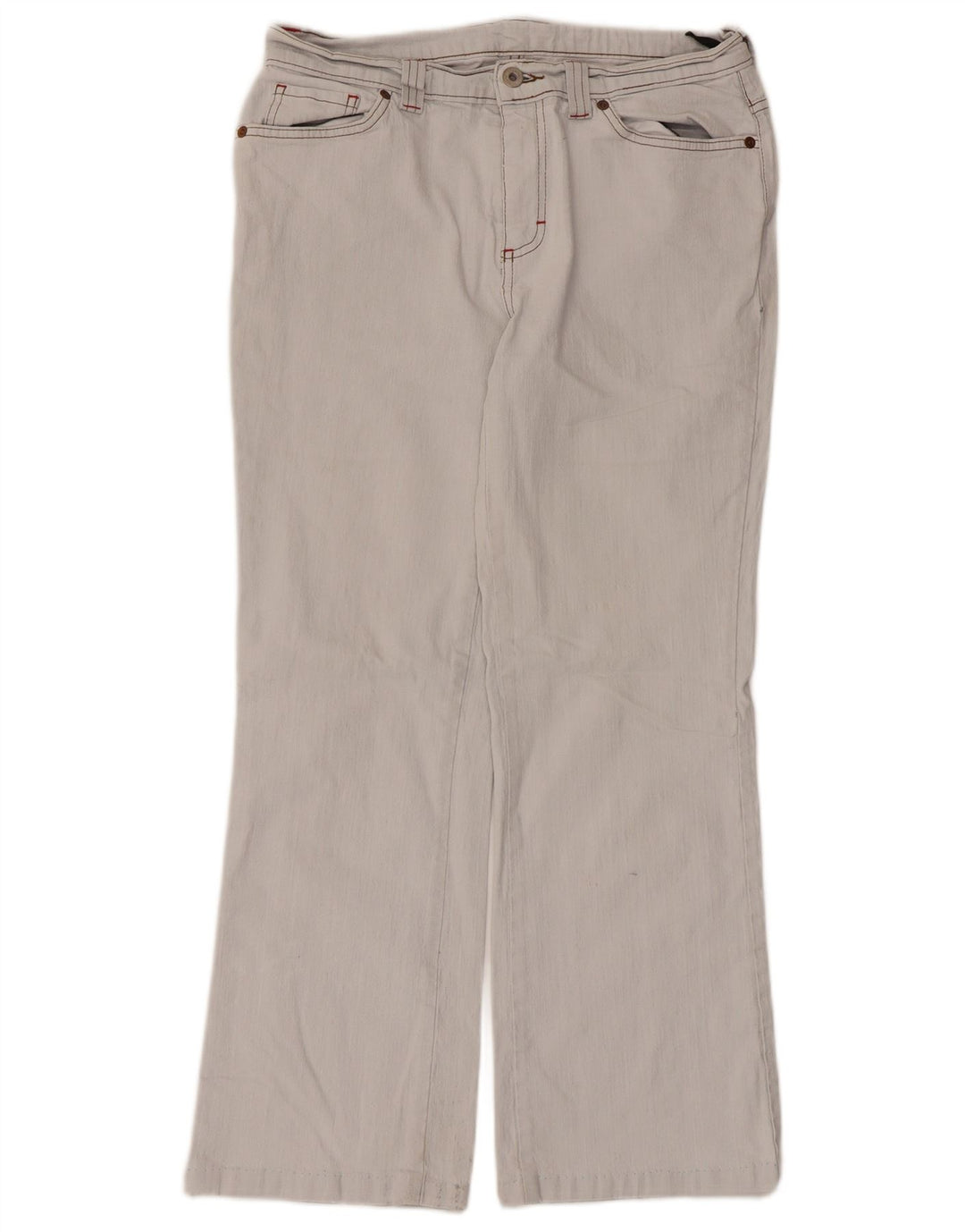 Marks & Spencer Γυναικεία Bootcut Jeans UK 12 Medium W30 L26 Blue Cotton