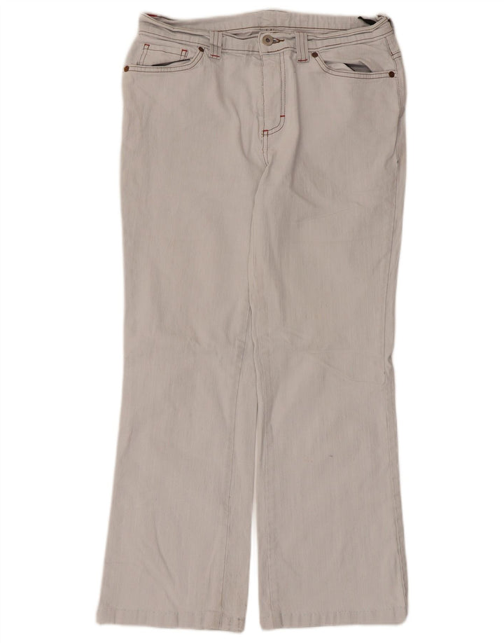 Marks & Spencer Γυναικεία Bootcut Jeans UK 12 Medium W30 L26 Blue Cotton