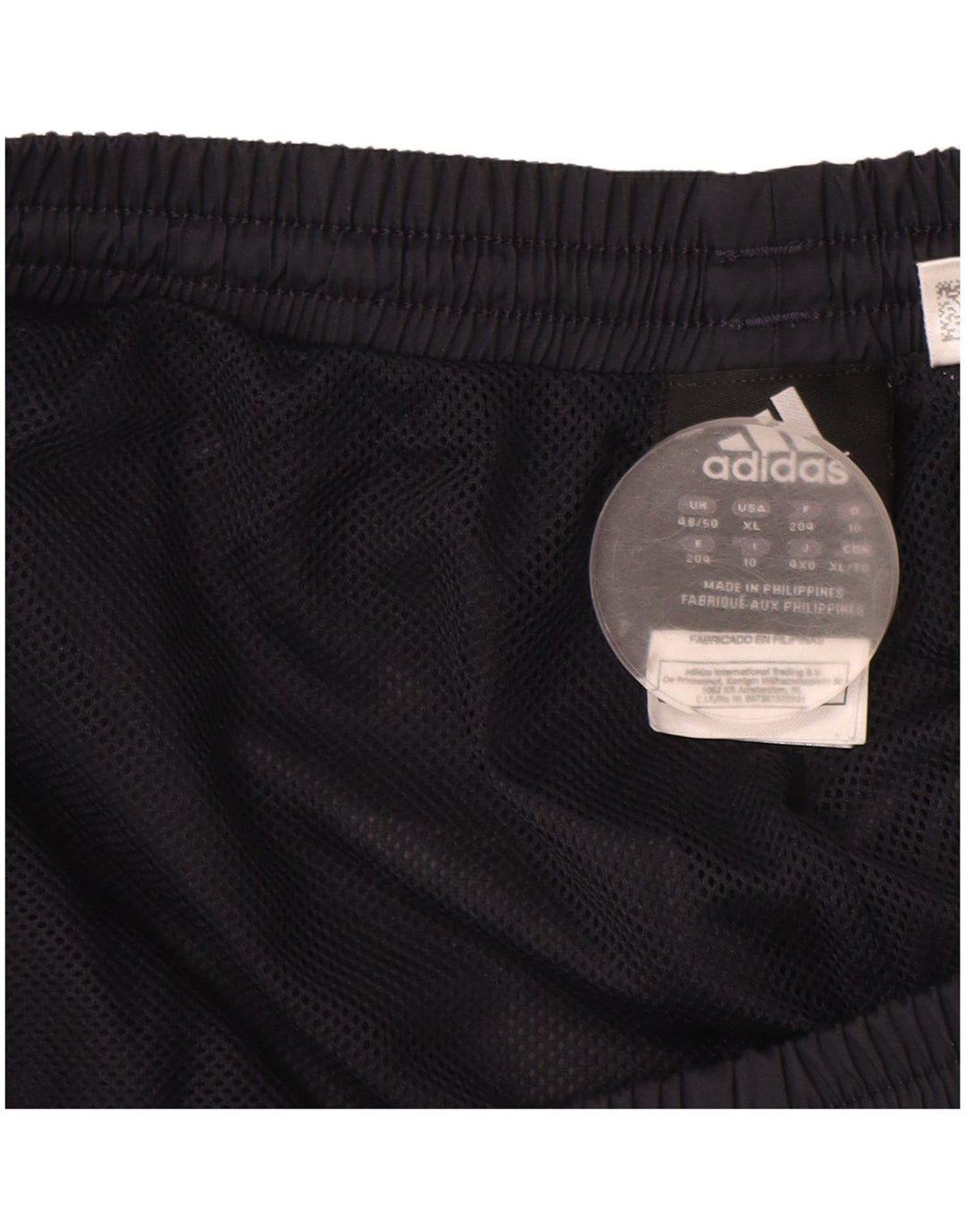 Ανδρική φόρμα ADIDAS Παντελόνι Joggers UK 48/50 XL Μαύρο Πολυεστέρας