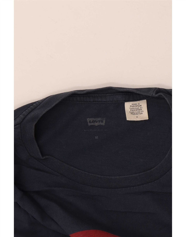 Ανδρικό γραφικό T-shirt Levi's Top Medium Navy Blue