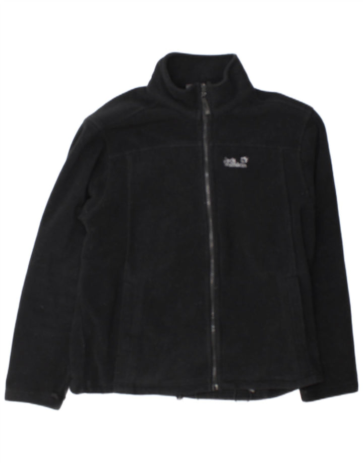 Jack Wolfskin Ανδρικό Fleece Jacket UK 44/46 XL Μαύρο Πολυεστέρας