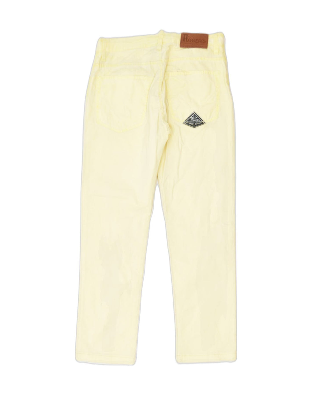 ROY ROGERS Girls Slim Jeans 13-14 Years W28 L25 Yellow Cotton | Vintage | Thrift | Second-Hand | Used Clothing | Messina Hembry 