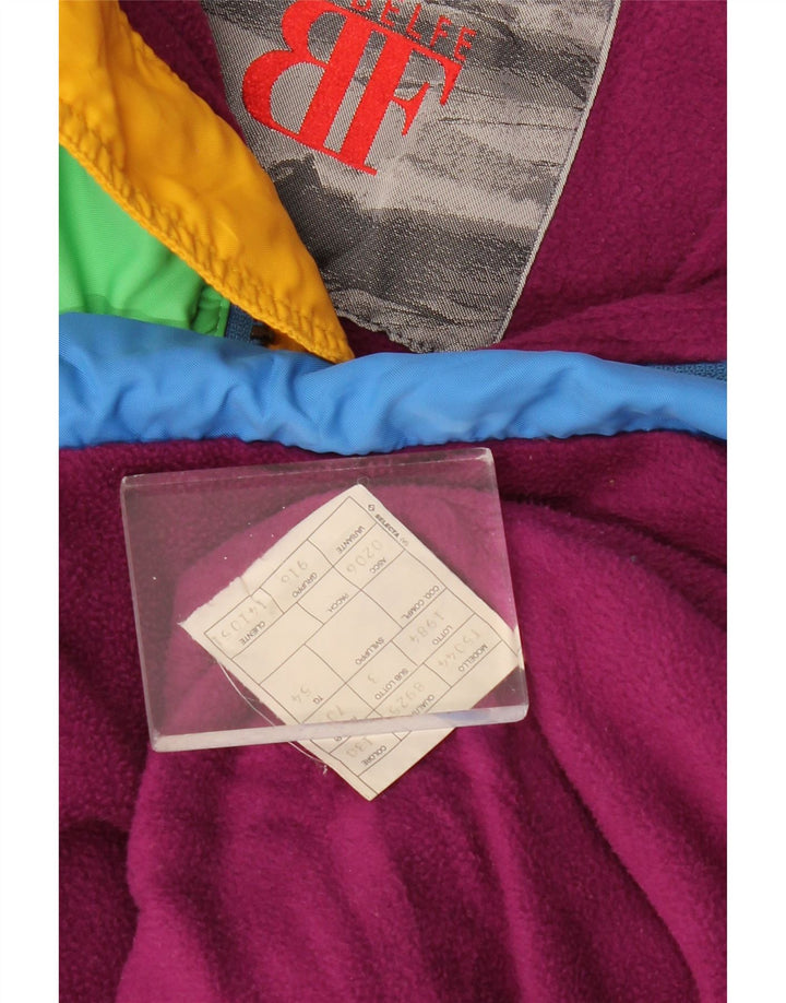 BELFE Ανδρικό μπουφάν σκι IT 54 2XL Blue Colourblock Polyester