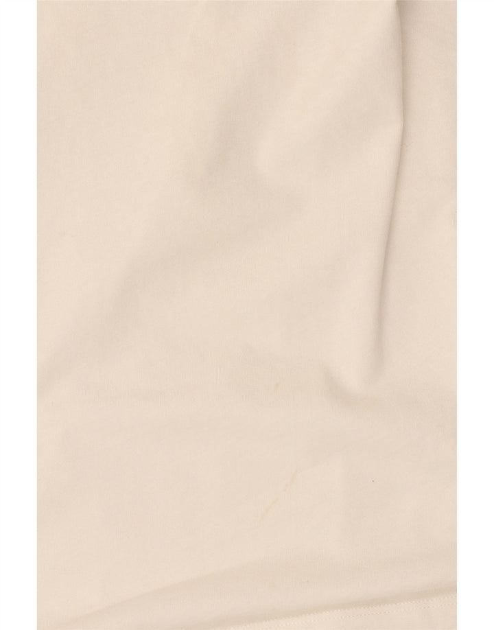Moschino Γυναικεία Μπλούζα Oversized Top UK 20 2XL Λευκό βαμβακερό