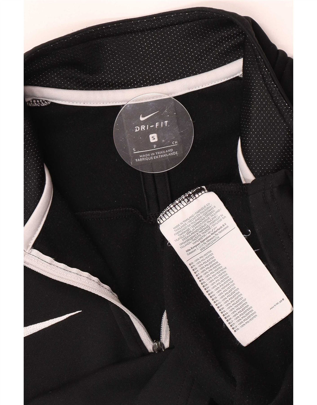 Ανδρική φόρμα πουλόβερ με φερμουάρ Nike Dri Fit Top Small Colourblock