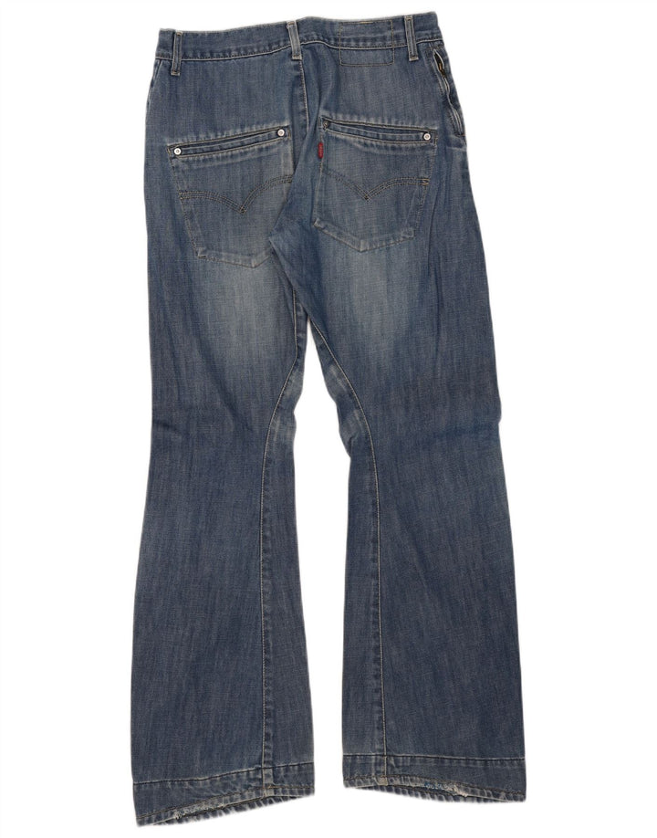 Levi's Mens Engineered Bootcut Jeans W32 L31 Μπλε βαμβακερό