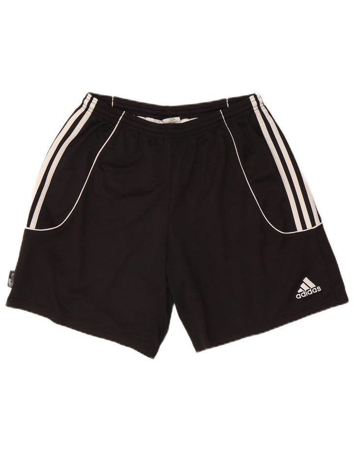 Ανδρικό σορτς Adidas Climalite Sport μεγάλο μαύρο πολυεστέρα