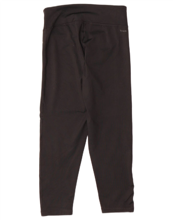 Γυναικεία κολάν ADIDAS Climalite Graphic Capri UK 8/10 Small Black