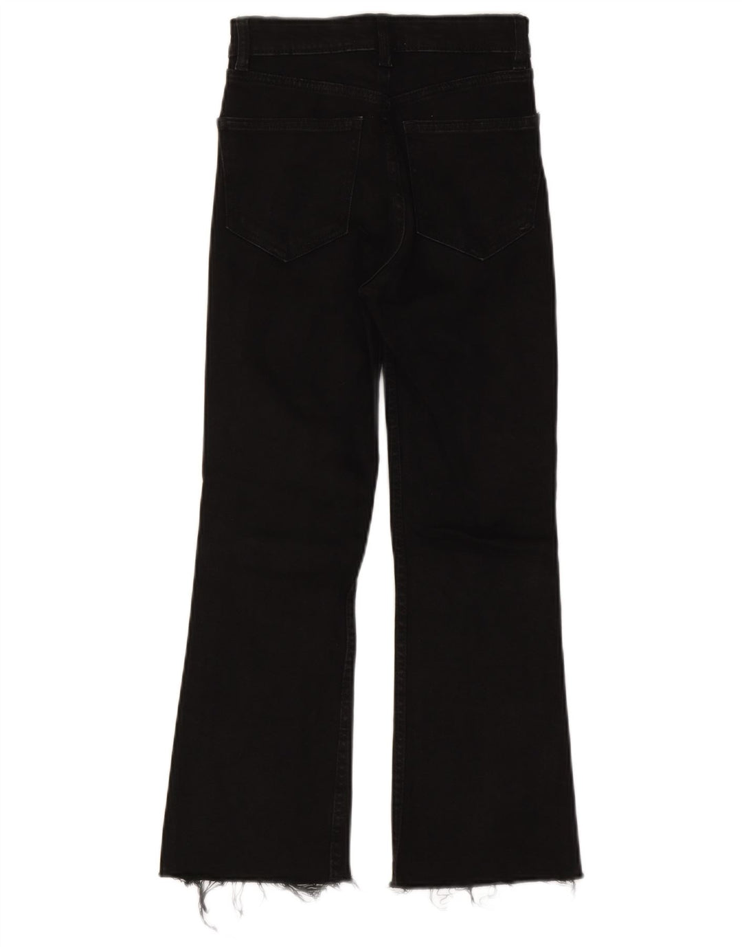 Zara Γυναικείο Bootcut Jeans EU 34 2XS W24 L24 Μαύρο βαμβακερό