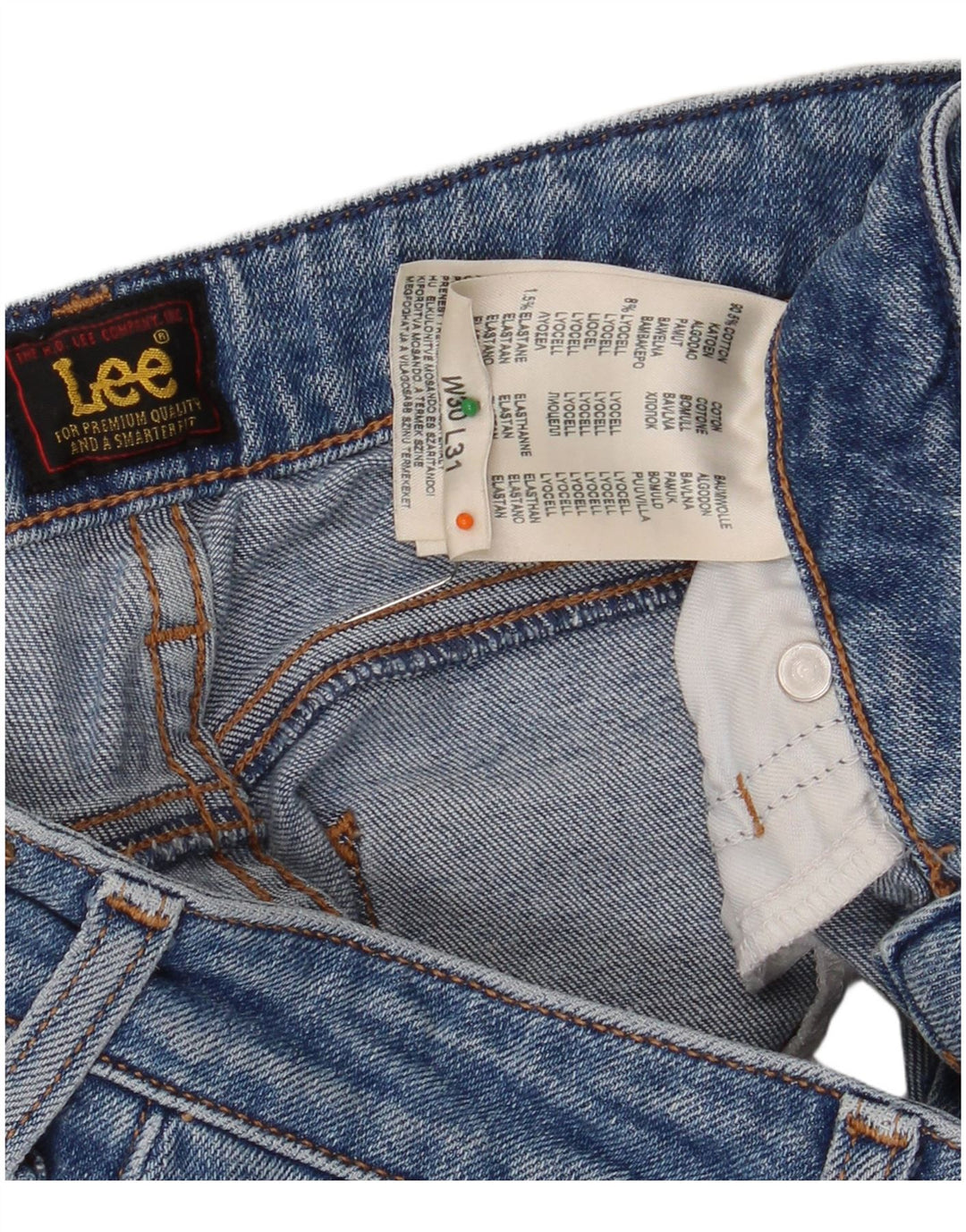 Γυναικείο Slim Jeans LEE W30 L31 Blue Cotton