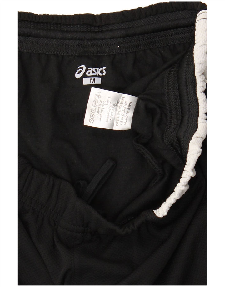 Γυναικείο αθλητικό σορτς Asics UK 12 μεσαίου μαύρου χρώματος πολυεστέρας
